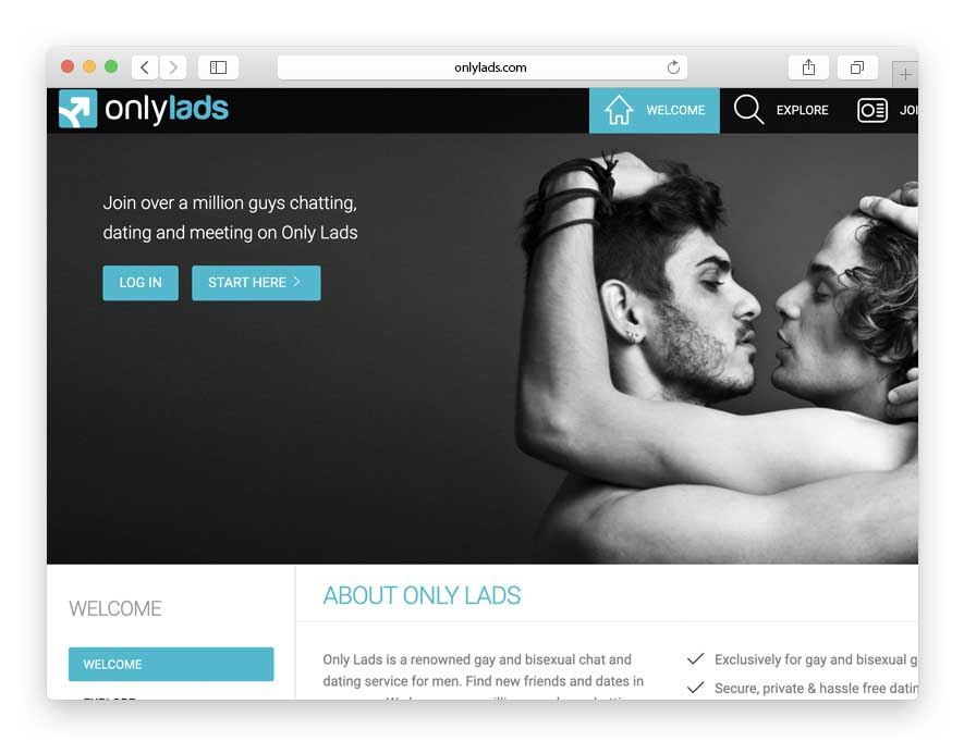 OnlyLads gay adult Site